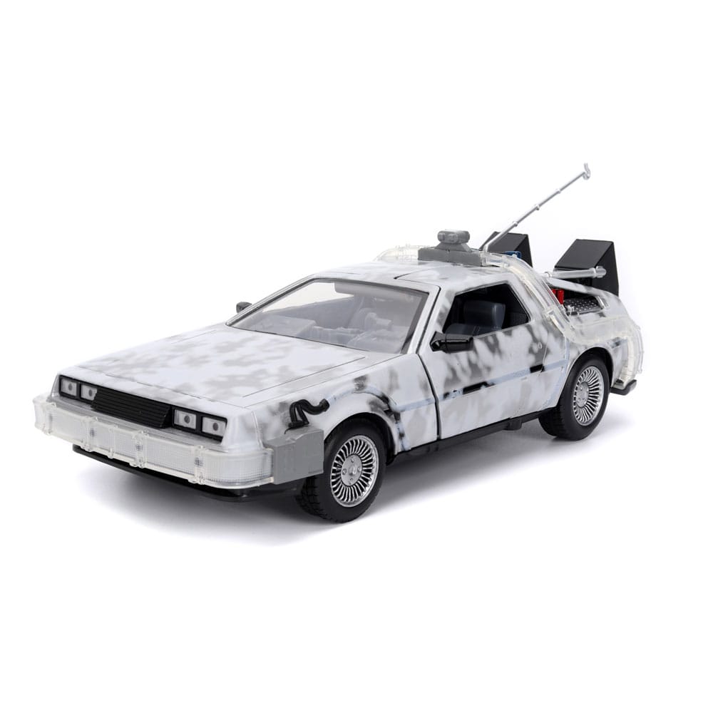 Zurück in die Zukunft Diecast Modell 1/24 Time Machine Frost 