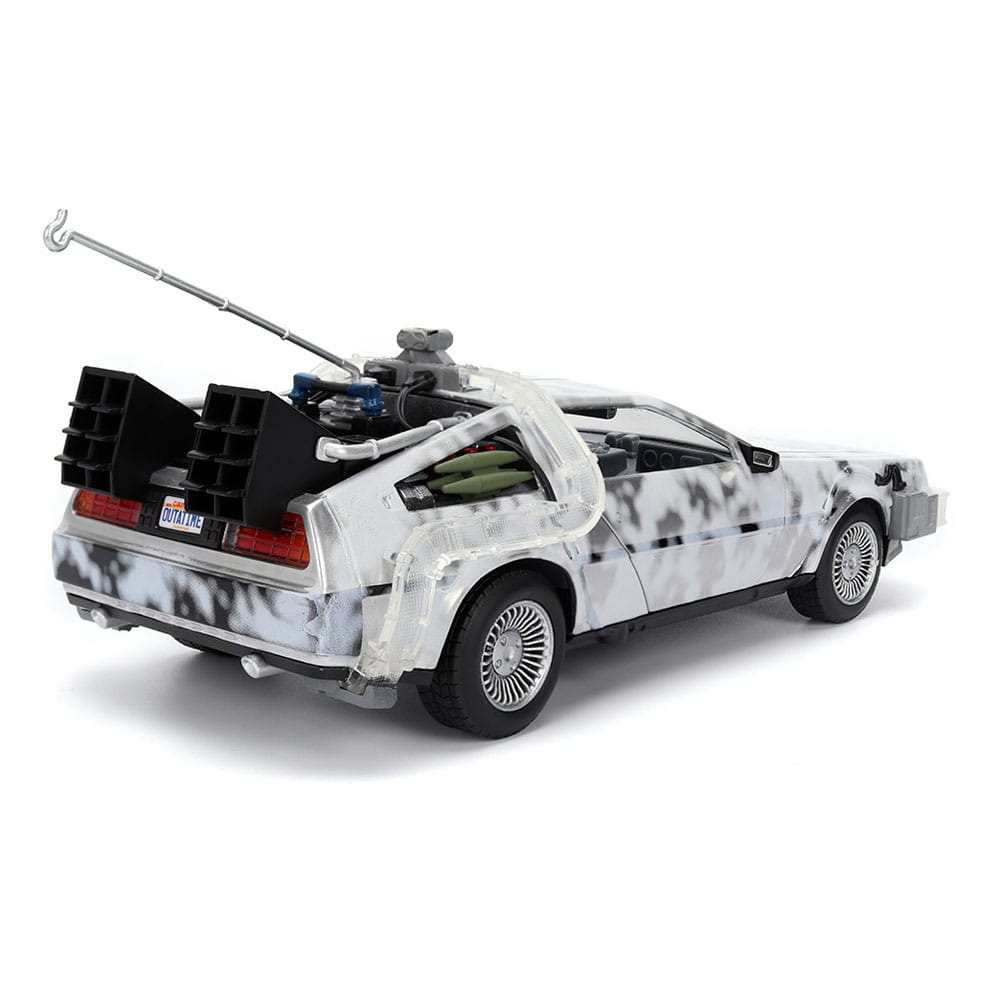 Zurück in die Zukunft Diecast Modell 1/24 Time Machine Frost 