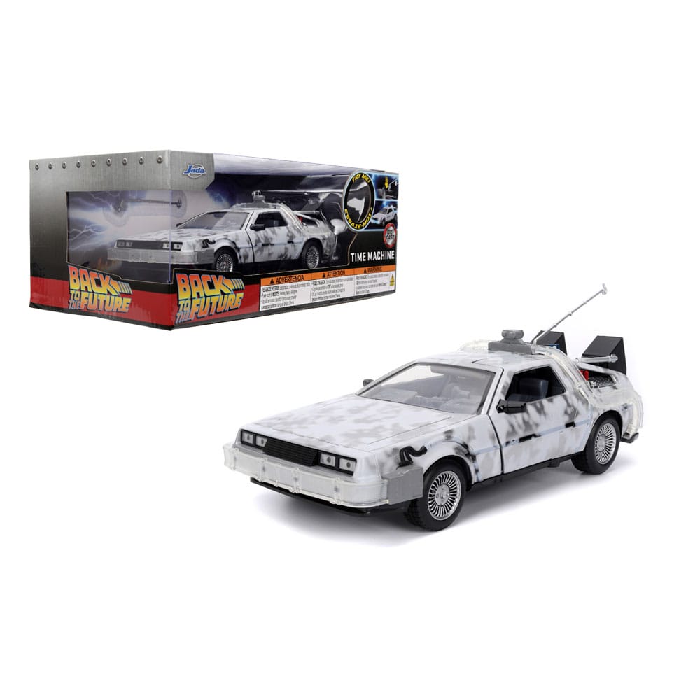 Zurück in die Zukunft Diecast Modell 1/24 Time Machine Frost 