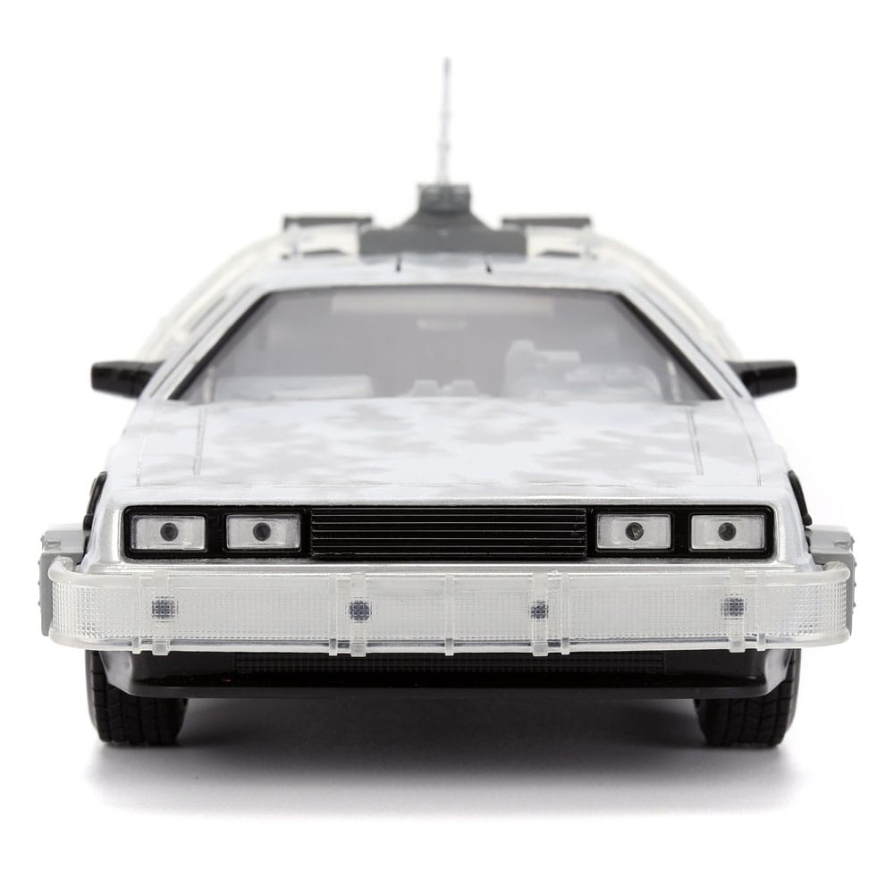 Zurück in die Zukunft Diecast Modell 1/24 Time Machine Frost 