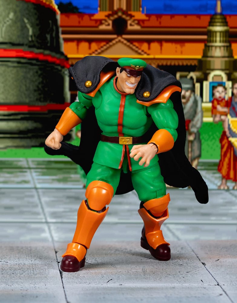 Ultra Street Fighter II: The Final Challengers Actionfigur 1/12 M. Bison Deluxe 15 cm   