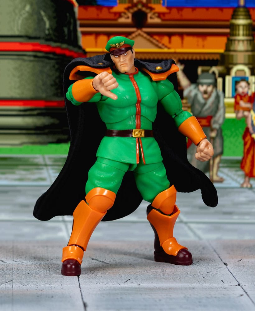 Ultra Street Fighter II: The Final Challengers Actionfigur 1/12 M. Bison Deluxe 15 cm   