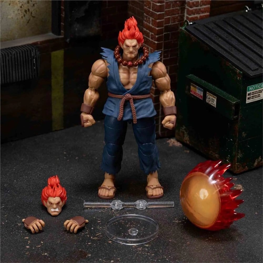Street Fighter II Actionfigur Akuma 15 cm
