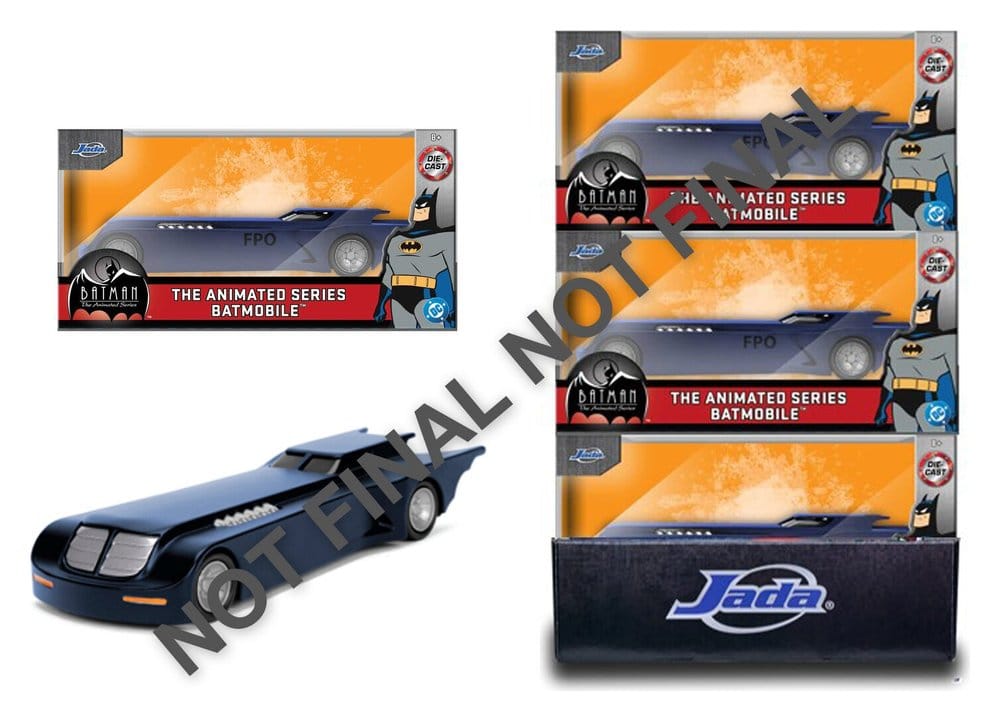 Batman: The Animated Series Diecast Modelle 1/32 Batmobile Sortiment (6)