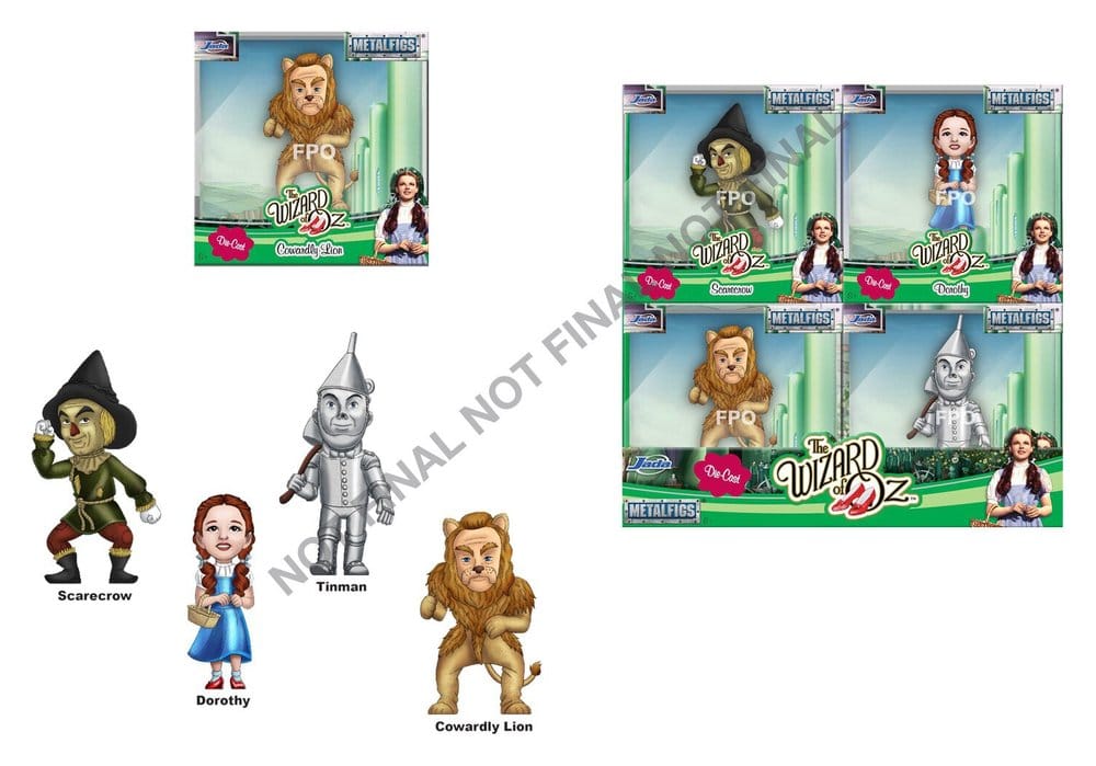 Der Zauberer von Oz Minifiguren Wave 1 7 cm Display (12)