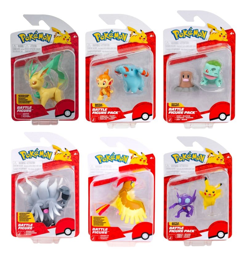 Pokémon Battle Figure Actionfiguren ver. 22 Sortiment (6)