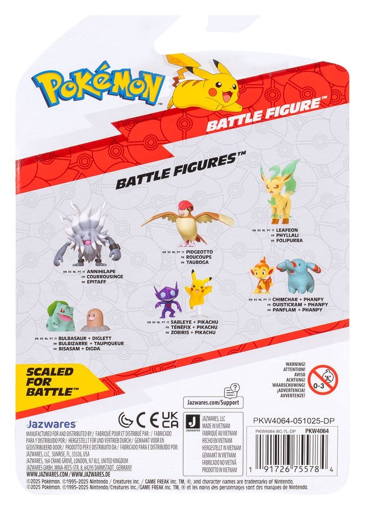 Pokémon Battle Figure Actionfiguren ver. 22 Sortiment (6)