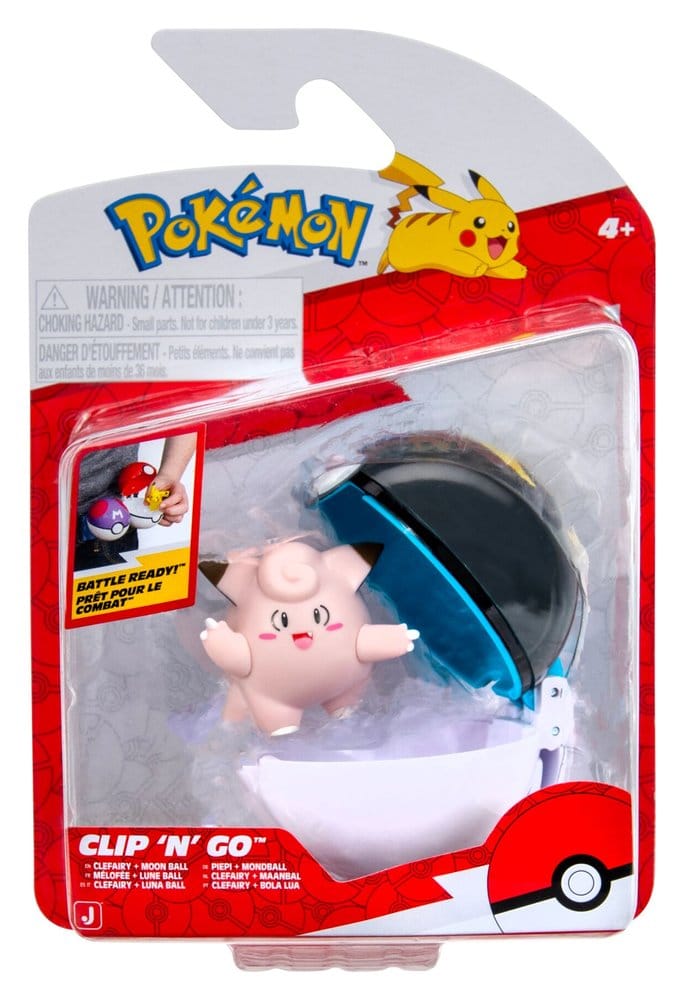 Pokémon Clip 'n' Go Minifiguren Poké Balls ver. 22 Sortiment (6)