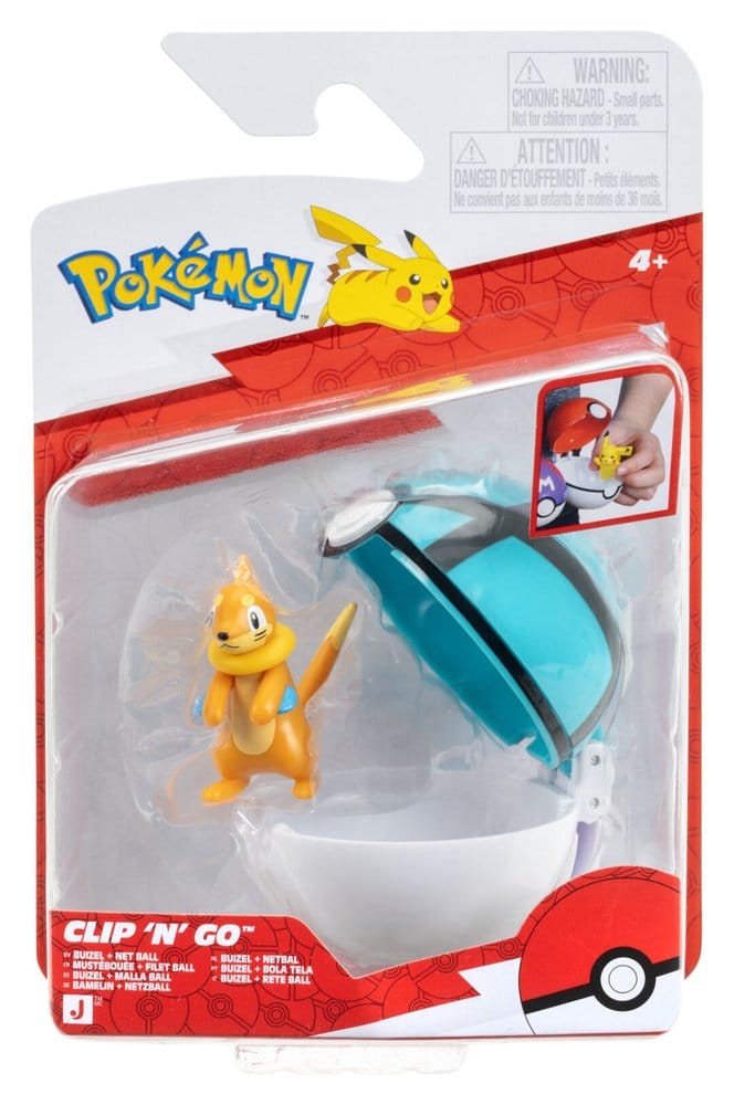 Pokémon Clip 'n' Go Minifiguren Poké Balls ver. 23 Sortiment (6)