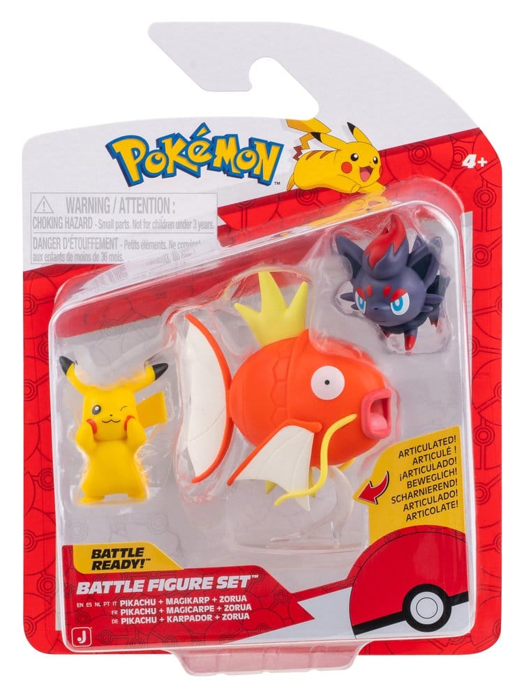 Pokémon Battle Figure Actionfiguren 3er Pack ver. 25 Sortiment (4)
