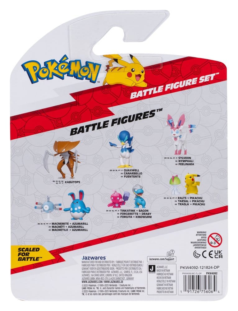 Pokémon Battle Figure Actionfiguren 3er Pack ver. 25 Sortiment (4)