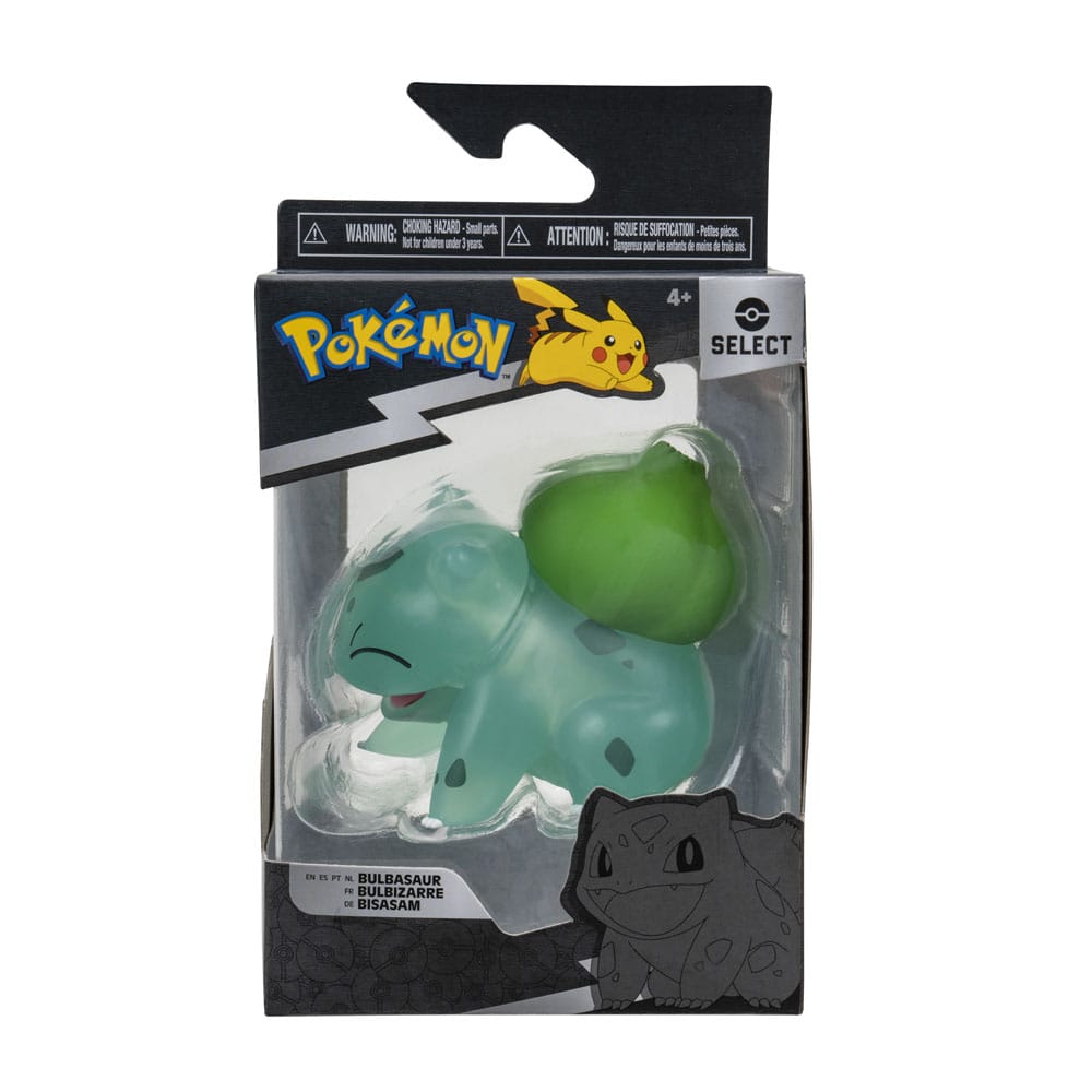 Pokémon Select Battle Figur Bisasam (durchsichtig) 7,5 cm 