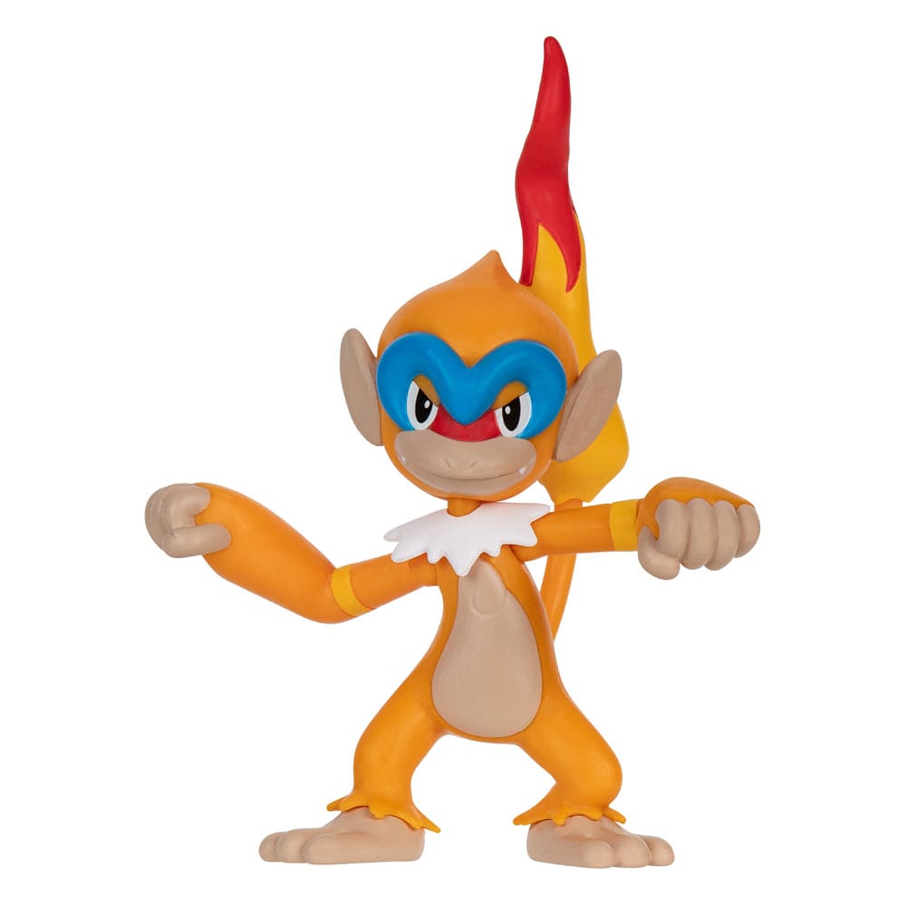 Pokémon Battle Figure Set Figuren 3er-Pack Gladiantri, Schiggy #1, Panpyro 5 cm 