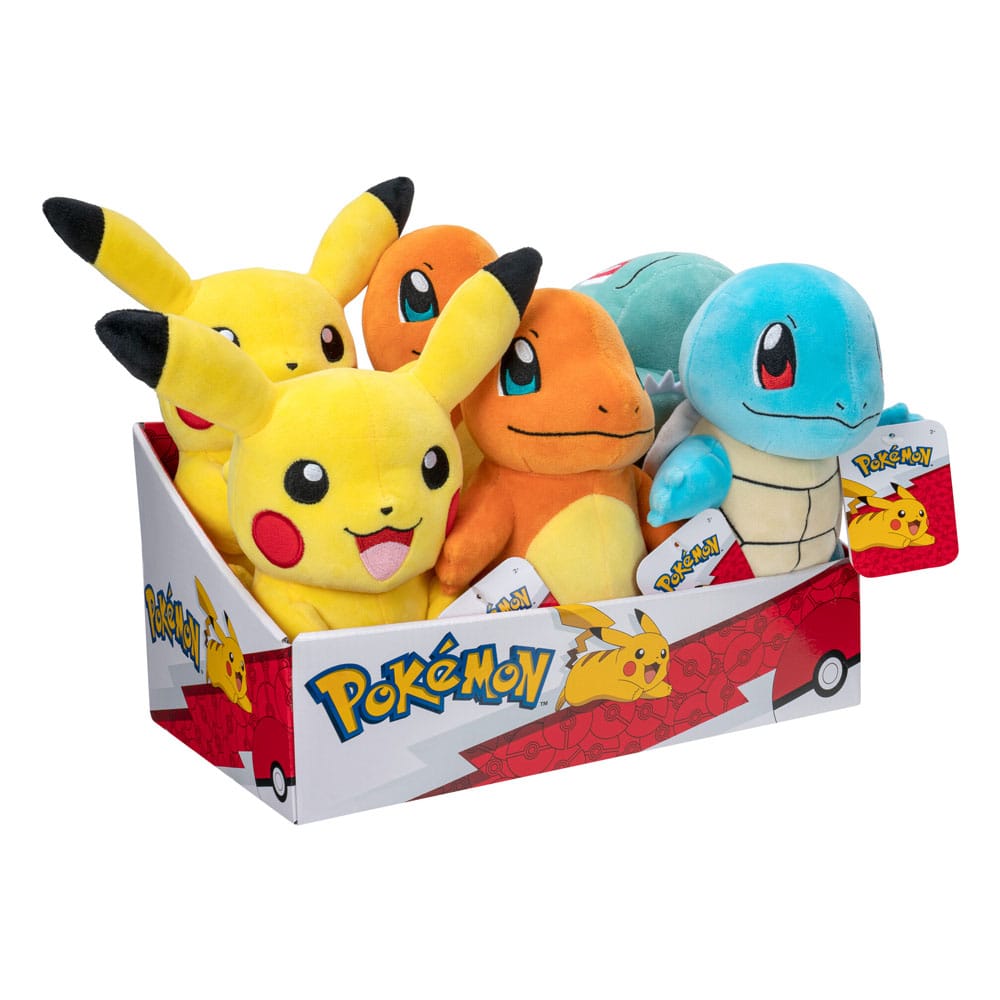 Pokémon Plüschfiguren Kanto 20 cm Sortiment (6)                        