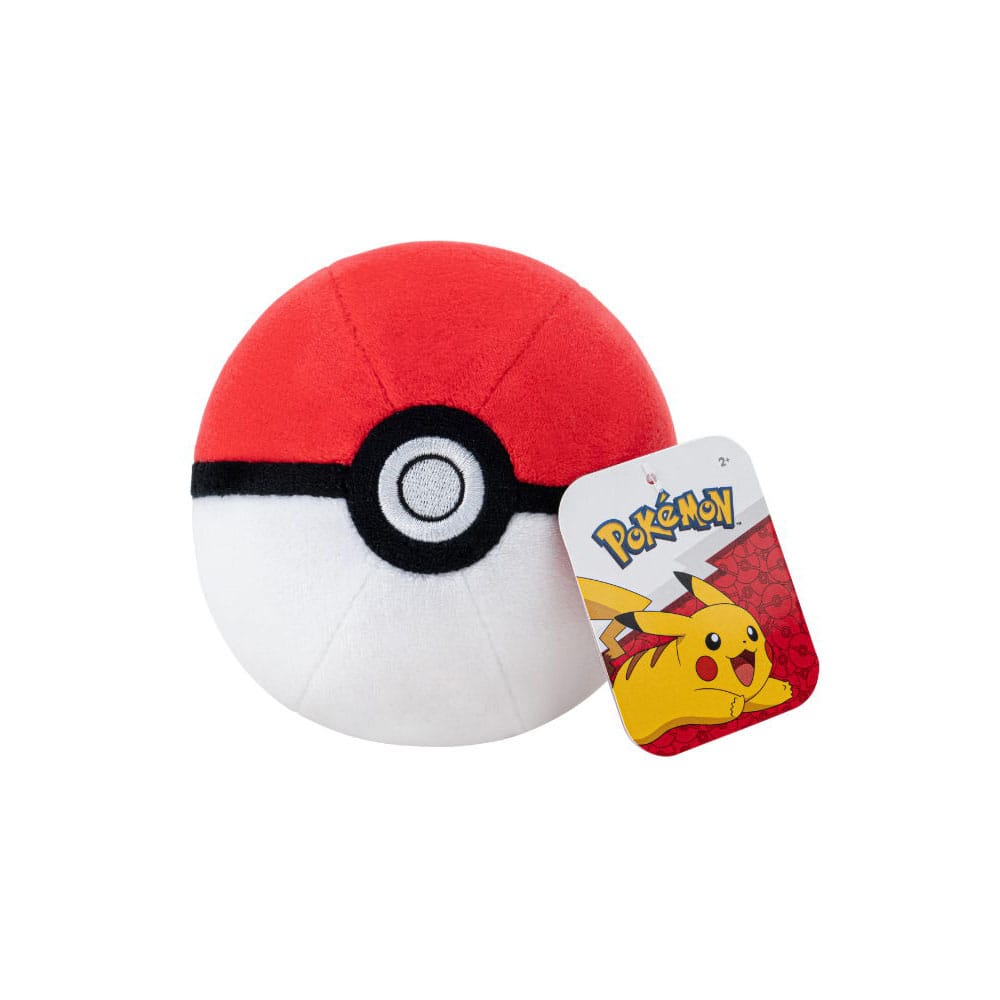 Pokémon Plüschfigur Pokeball Version 3 10 cm Sortiment (6)       