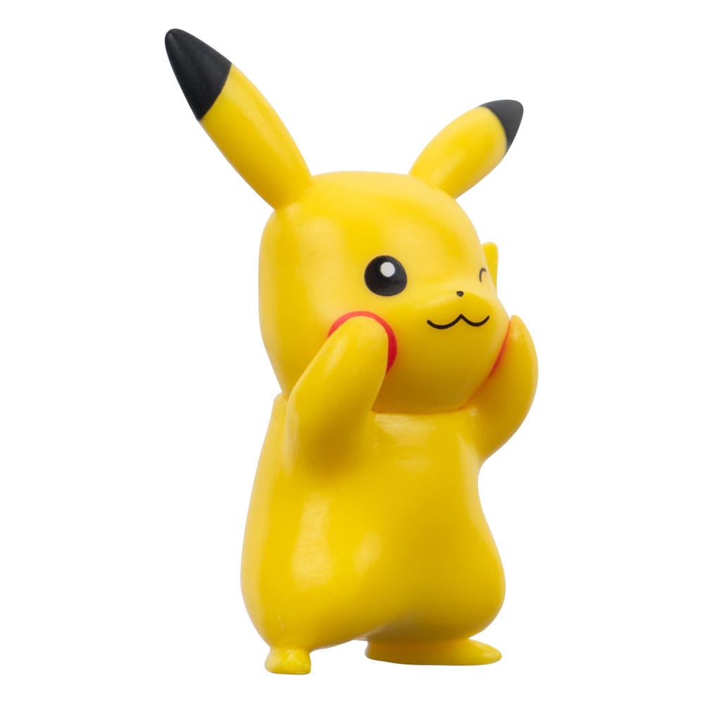 Pokémon Battle Figure Set Figuren 3er-Pack Pikachu #8, Mauzinger, Resladero 5 cm  
