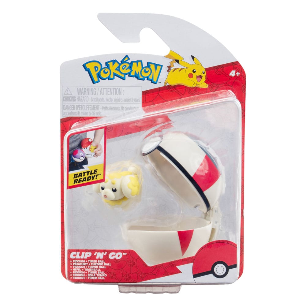Pokémon Clip'n'Go Poké Balls Hefel & Timerball  