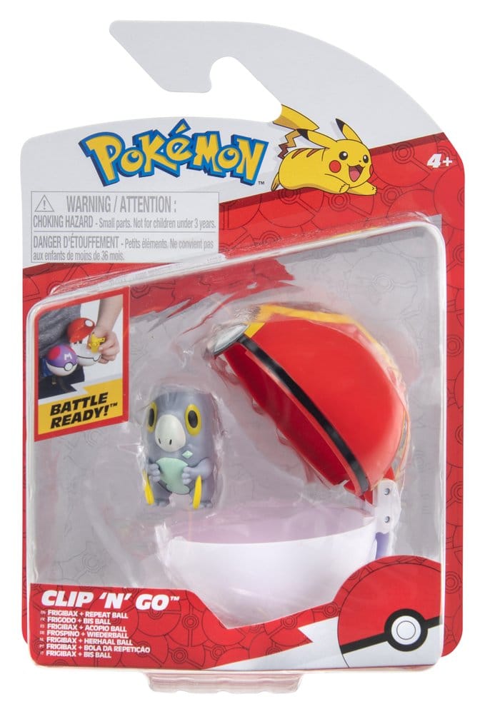 Pokémon Clip 'n' Go Actionfigur Wave 21 Frospino & Wiederball