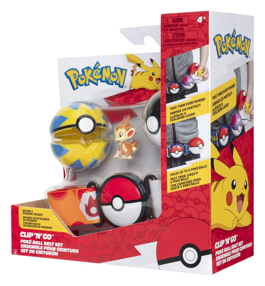 Pokémon Clip 'n' Go Gürtel-Set Actionfigur Panflam