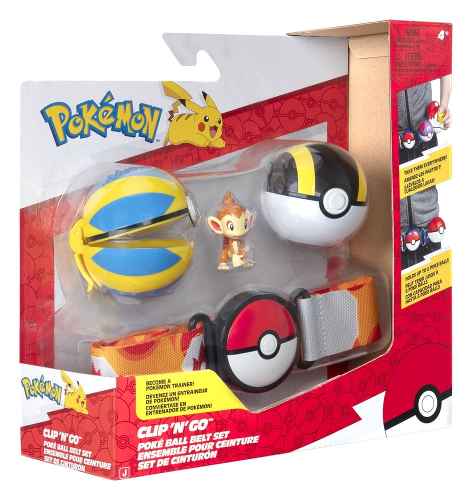 Pokémon Clip 'n' Go Gürtel-Set Actionfigur Panflam