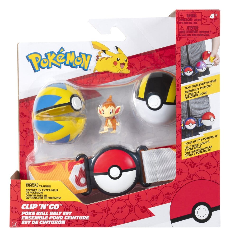 Pokémon Clip 'n' Go Gürtel-Set Actionfigur Panflam