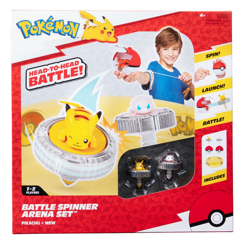 Pokémon Battle Spinner 2er-Pack Glumanda & Pokéball     
