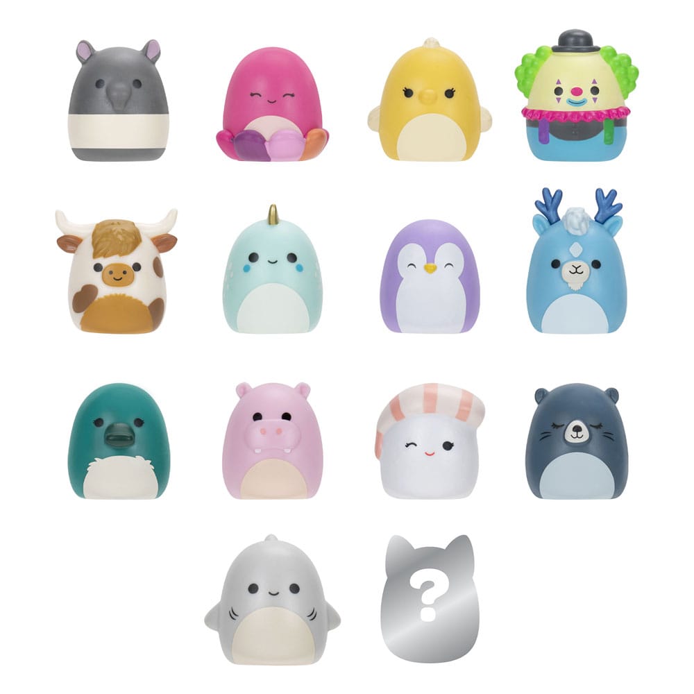 Squishmallows Squish-a-longs Minifiguren 14er Pack Set Series 2 Style 1 2,5 cm 