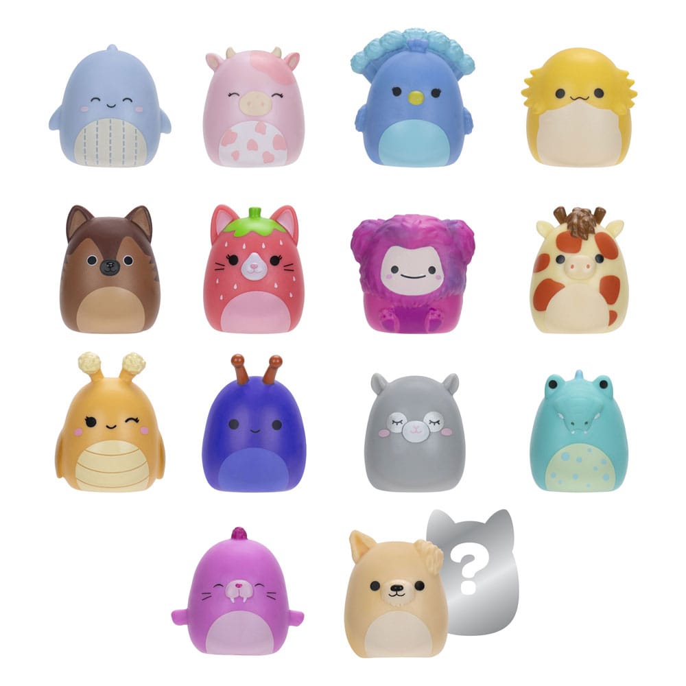 Squishmallows Squish-a-longs Minifiguren 14er Pack Set Series 2 Style 2 2,5 cm 