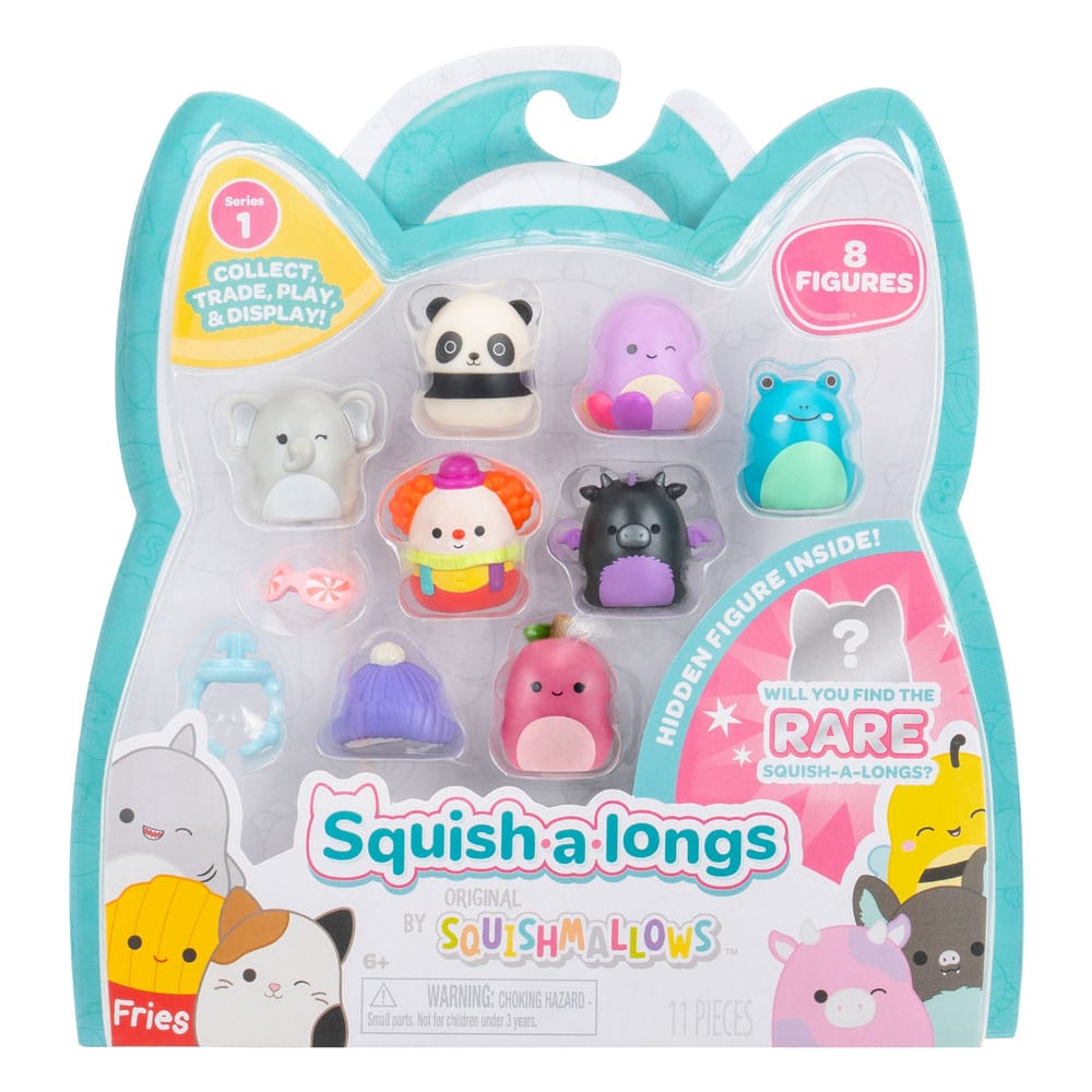 Squishmallow Squish a longs Minifiguren 8er-Pack Style 3 3 cm                  