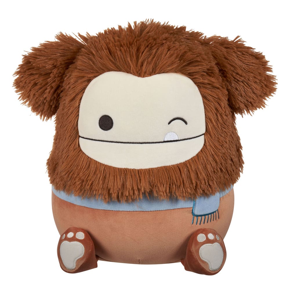 Squishmallows Plüschfigur Winking Brown Bigfoot with Scarf Benny 30 cm                  