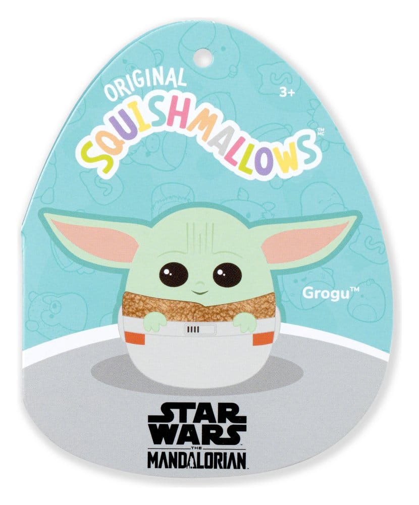 Squishmallows Star Wars Plüschfigur Grogu im Tragebeutel 20 cm