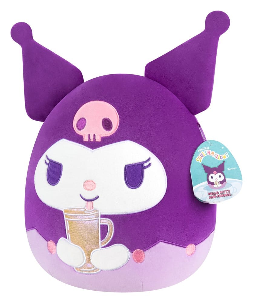 Squishmallows Hello Kitty and Friends Plüschfigur Kuromi Cup 30 cm