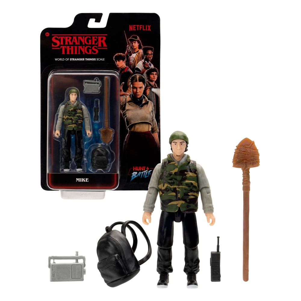 Stranger Things World Of Core Figures Actionfigur Mike with Accy 10 cm         