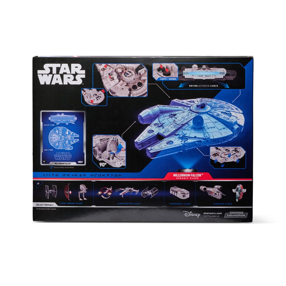 Star Wars Feature Fahrzeug mit Figur Millennium Falcon 23 cm     