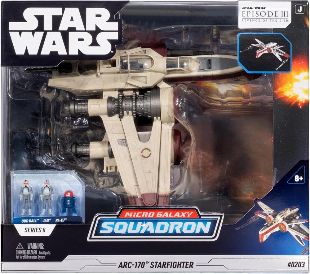 Star Wars Deluxe Fahrzeug ARC 170 20 cm (Series 8)
