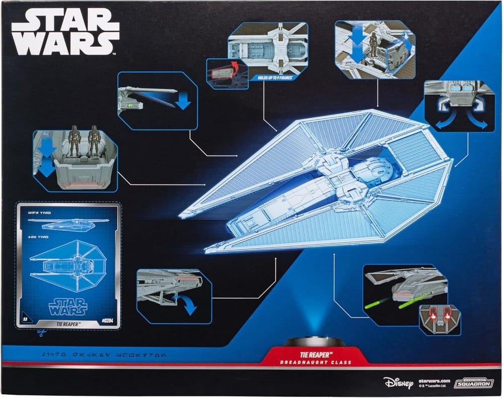 Star Wars Feature Fahrzeug Dreadnaught Class TIE Reaper Attack Lander 23 cm