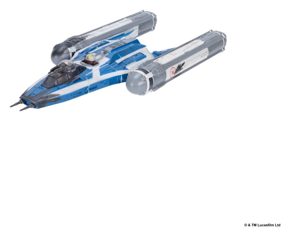 Star Wars Mittelgroßes Fahrzeug & Figuren Set BTL-B Y-Flügler & Ahsoka & R7-A7