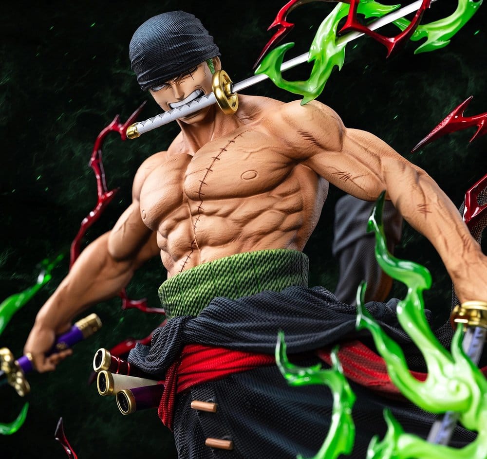 One Piece Legendary Straw Hat Crew Series Statue Roronoa Zoro (Premium Version) 34 cm