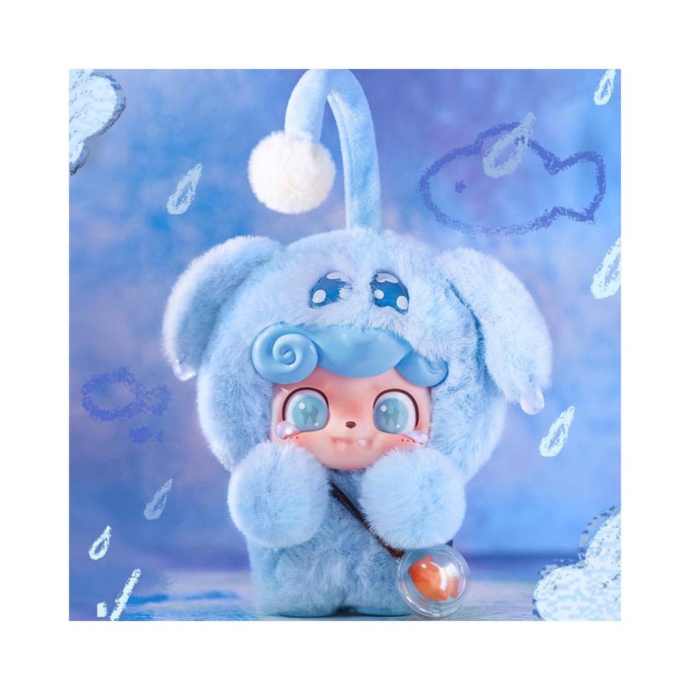 QKid: Emotional Hairy Monsters Series Blind Box Figur 12 - 14 cm Display (6)