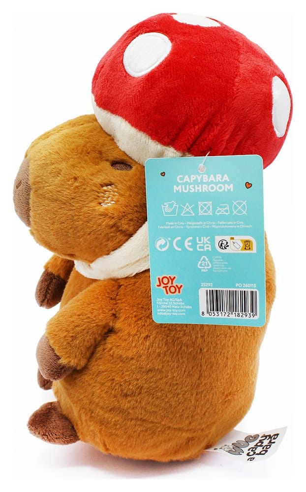 Capybara Plüschfigur Mushroom 23 cm