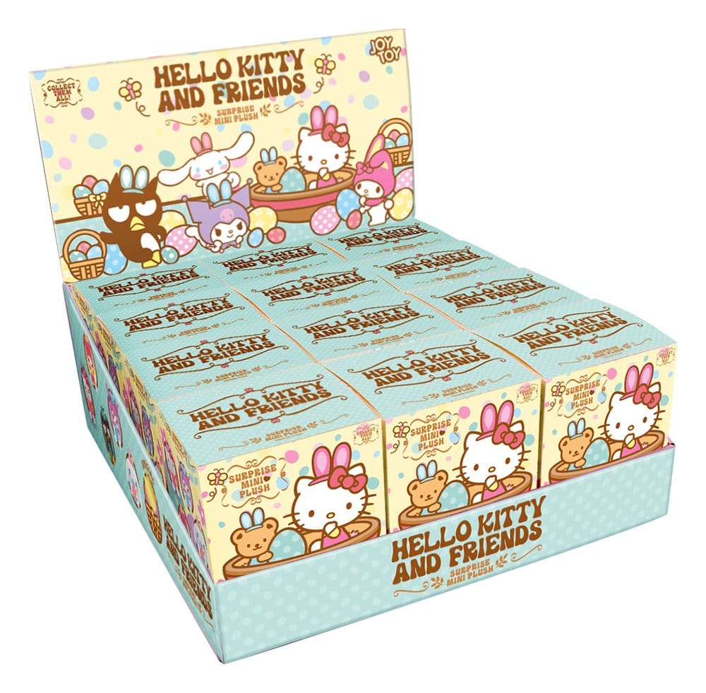 Sanrio Mini Plüschfiguren Hello Kitty and Friends Easter 12 cm Blind Box Display (12)