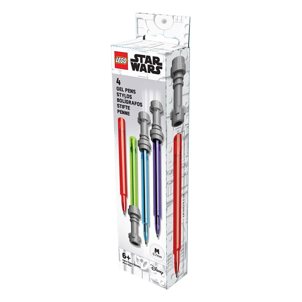 LEGO Star Wars Gelstifte 4-er Pack Lichtschwert  