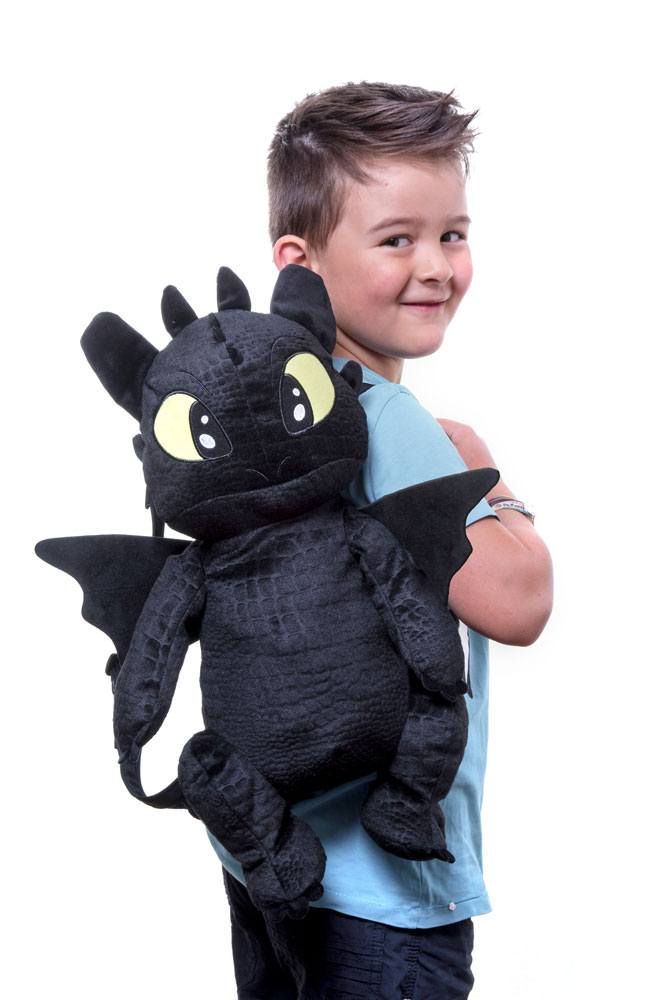 Drachenzähmen leicht gemacht 3 Plüsch-Rucksack Toothless   
