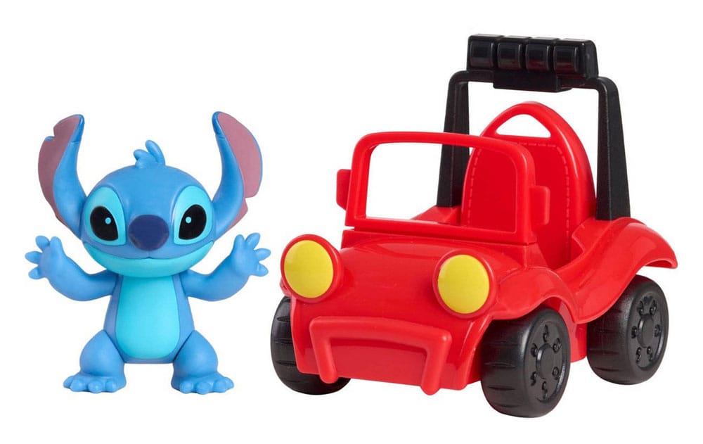 Lilo & Stitch Minifiguren Spielset Stitch & Strandbuggy 7,5 cm