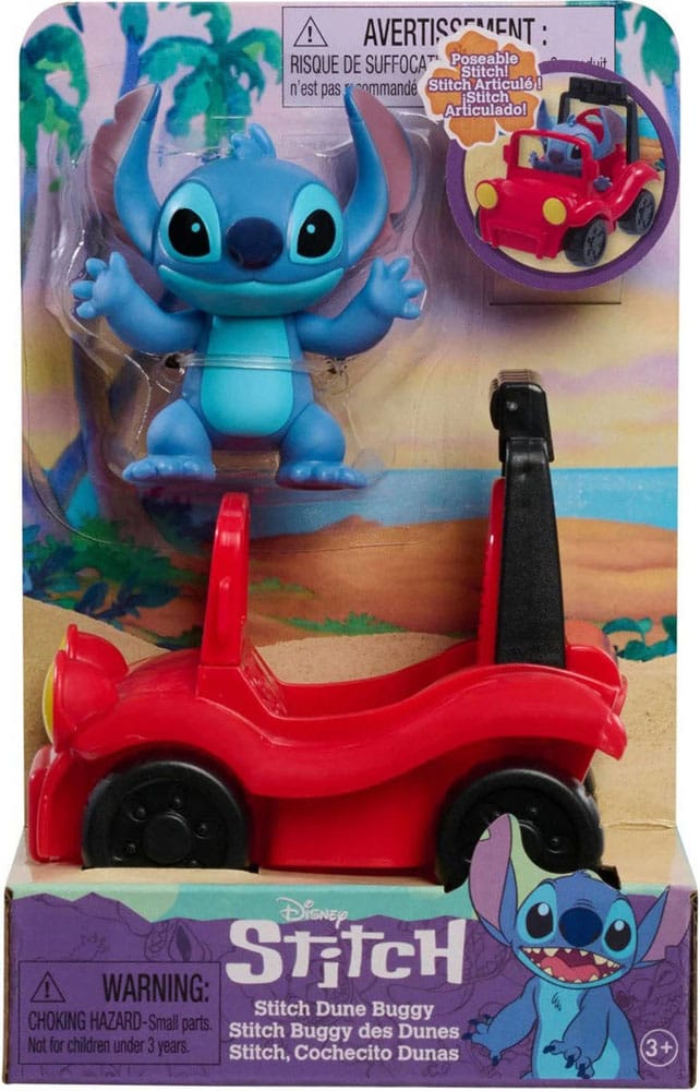 Lilo & Stitch Minifiguren Spielset Stitch & Strandbuggy 7,5 cm