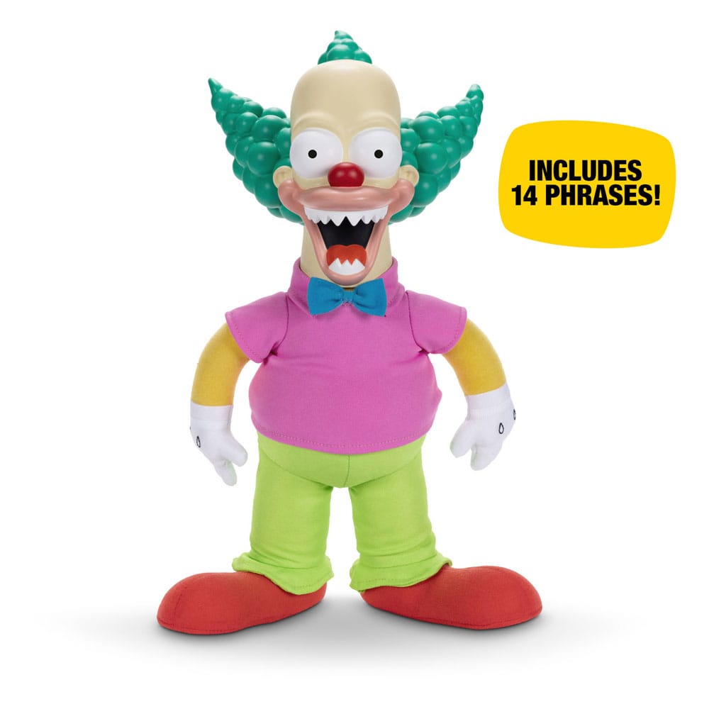 Simpsons Feature Plüschfigur sprechend Krusty 44 cm *Englische Version*