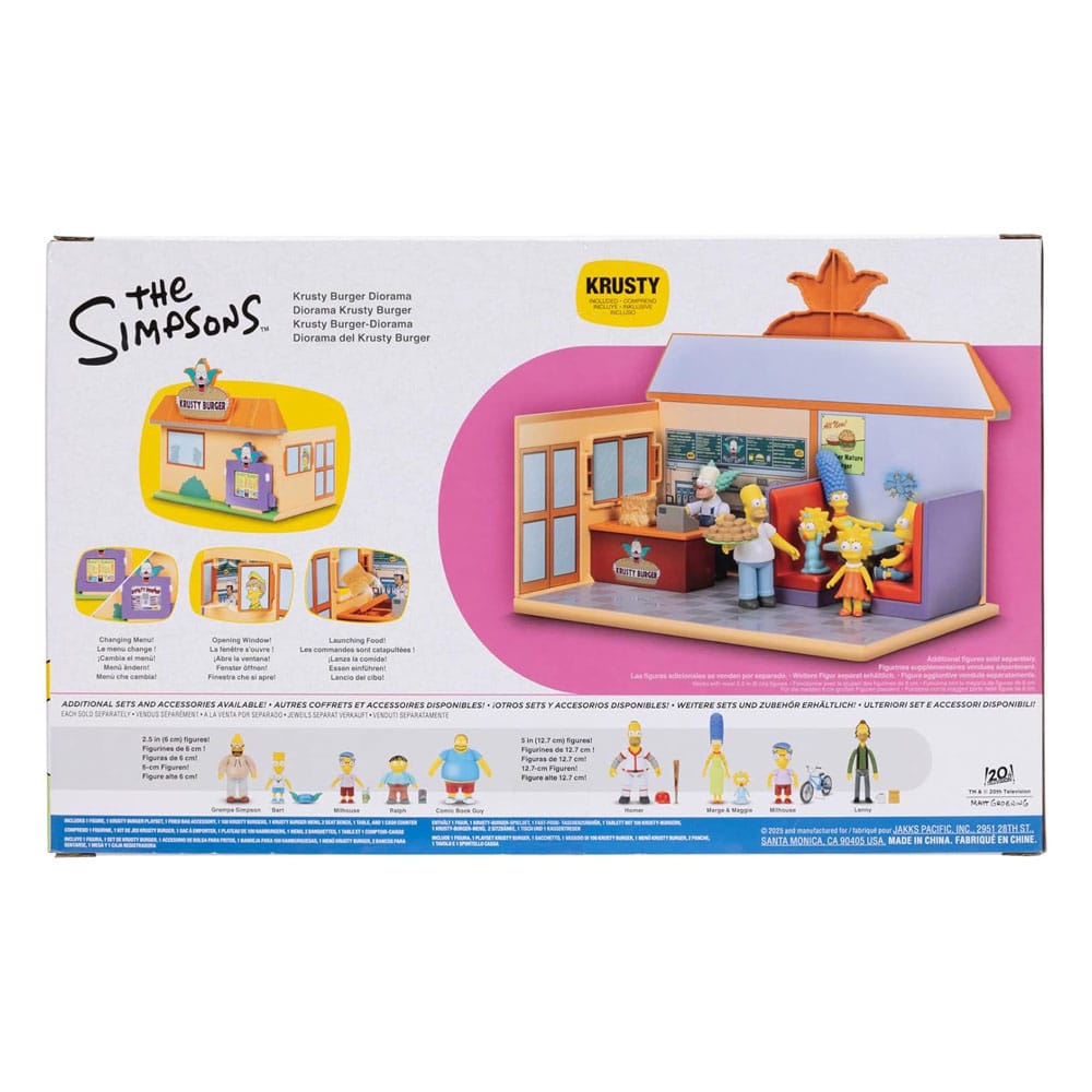 Simpsons Minifiguren Spielset Krusty Burger  