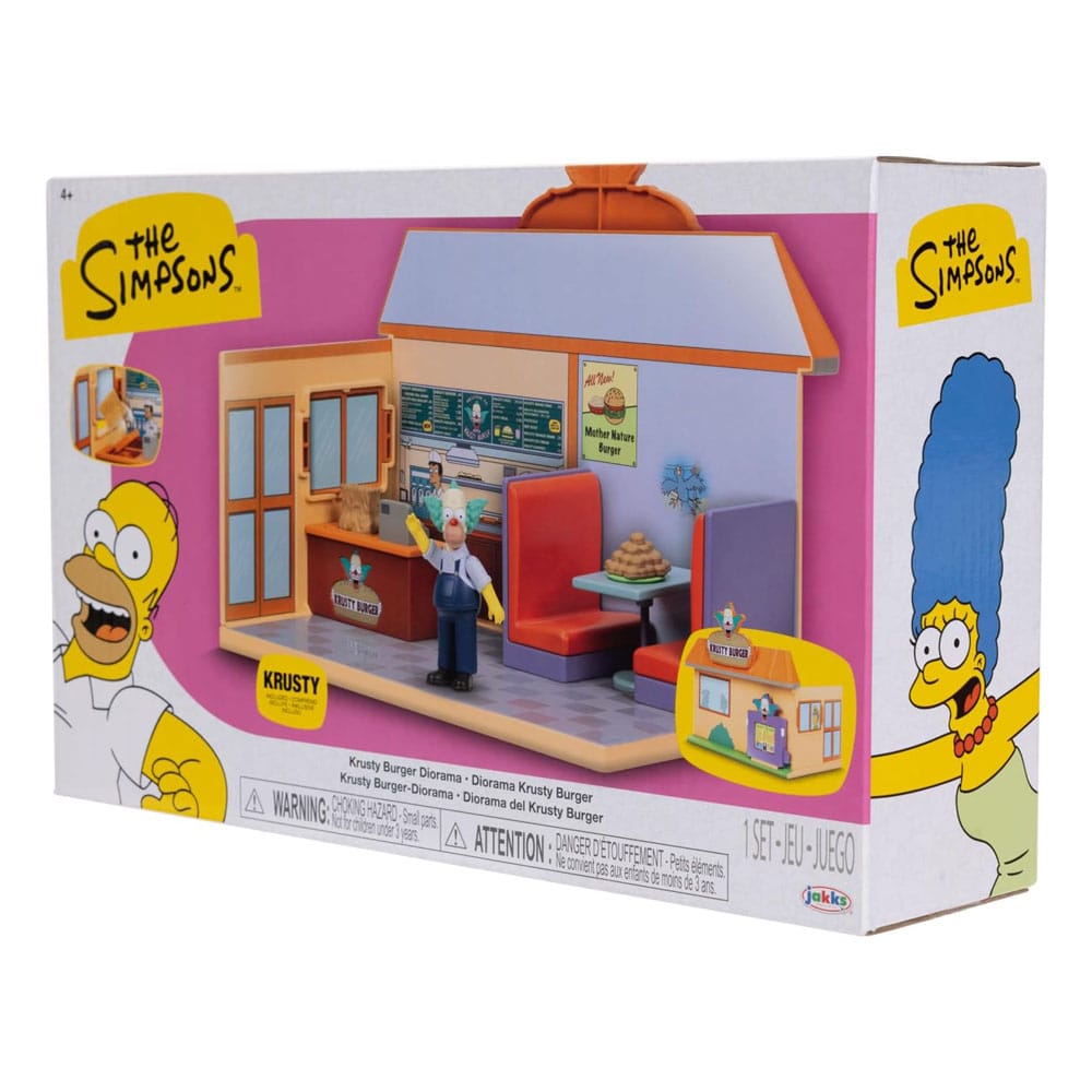 Simpsons Minifiguren Spielset Krusty Burger  