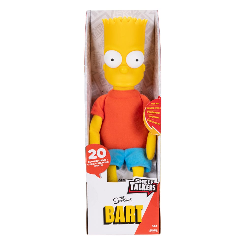 Simpsons Plüschfigur sprechend Bart 33 cm *Englische Version*