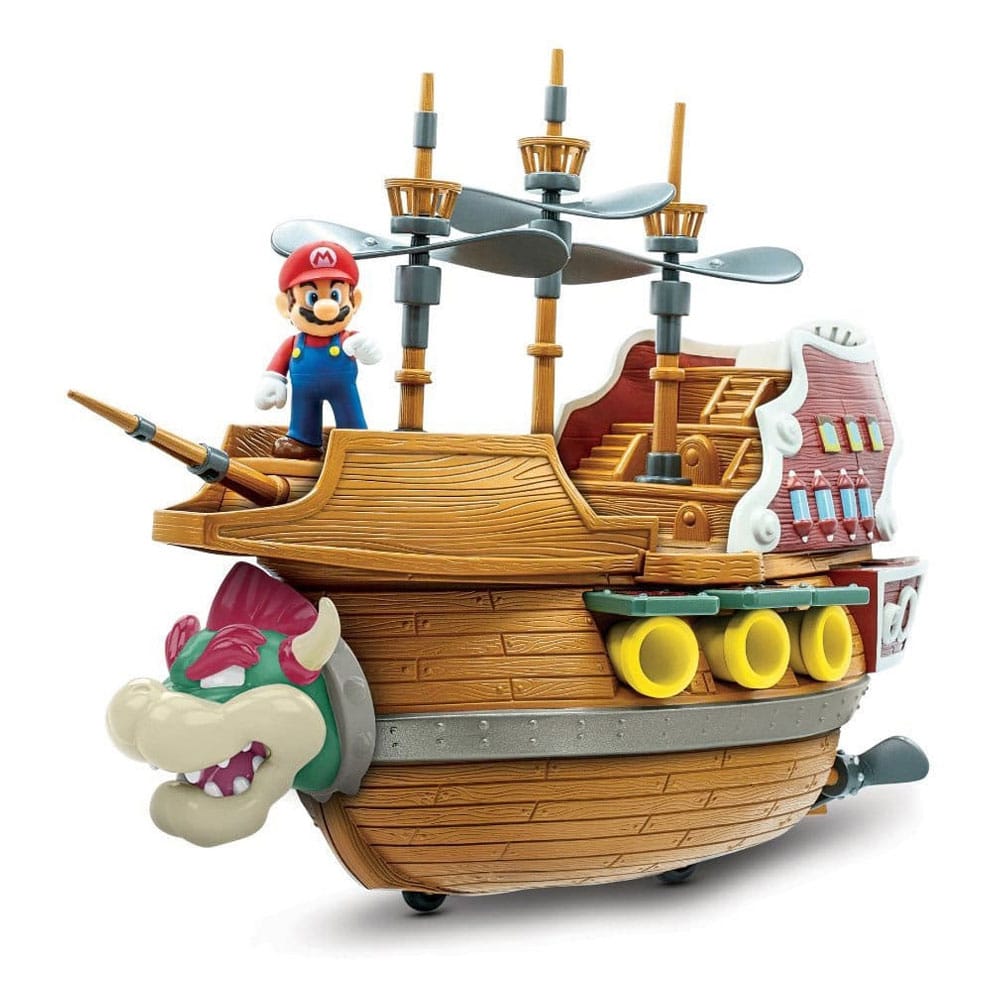 World of Nintendo Super Mario Spielset Bowsers Luftschiff Deluxe 